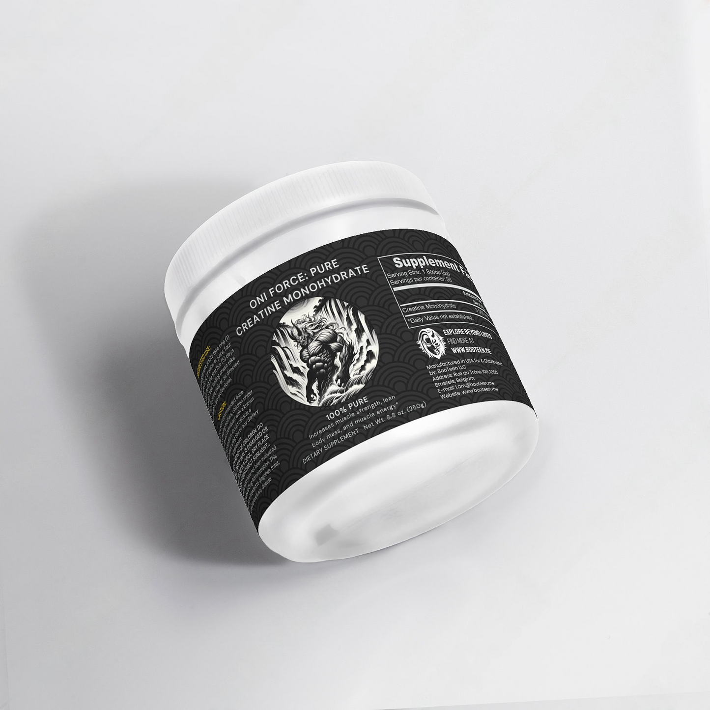 Oni Force: Pure Creatine Monohydrate - BooTeen - booteen.me